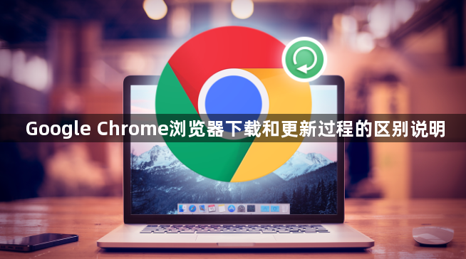 Google Chrome浏览器下载和更新过程的区别说明1