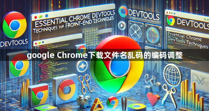 google Chrome下载文件名乱码的编码调整1