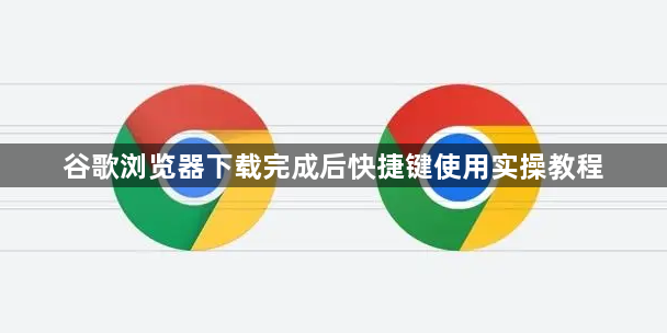 谷歌浏览器下载完成后快捷键使用实操教程1