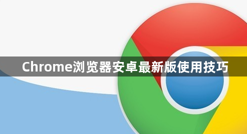 Chrome浏览器安卓最新版使用技巧1