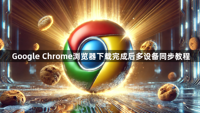 Google Chrome浏览器下载完成后多设备同步教程1
