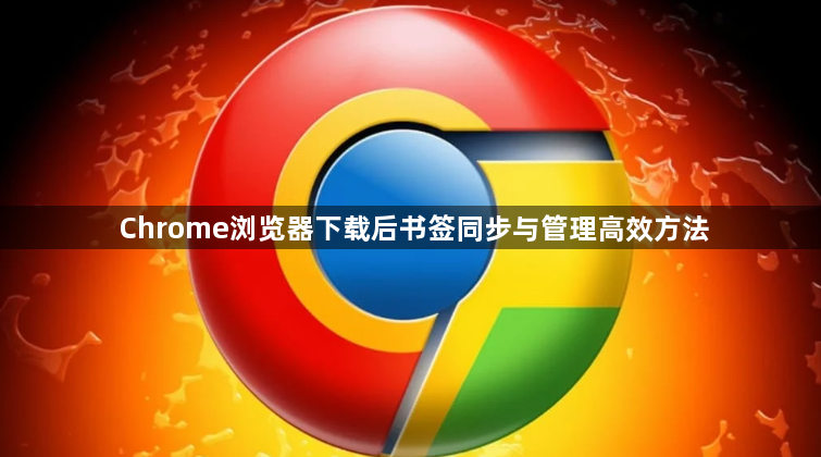 Chrome浏览器下载后书签同步与管理高效方法1