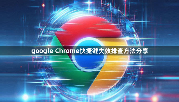 google Chrome快捷键失效排查方法分享1