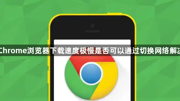 Chrome浏览器下载速度极慢是否可以通过切换网络解决1