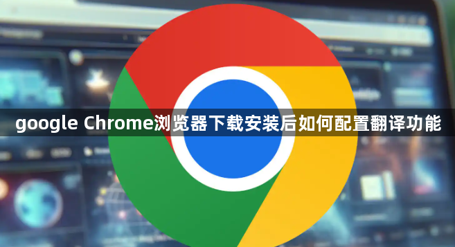 google Chrome浏览器下载安装后如何配置翻译功能1