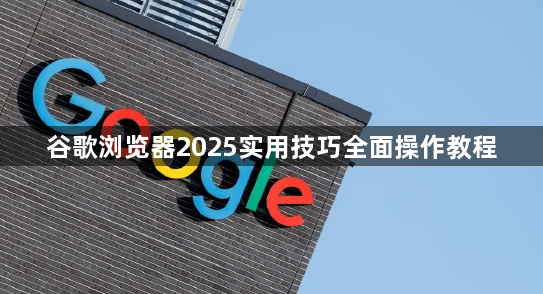 谷歌浏览器2025实用技巧全面操作教程1