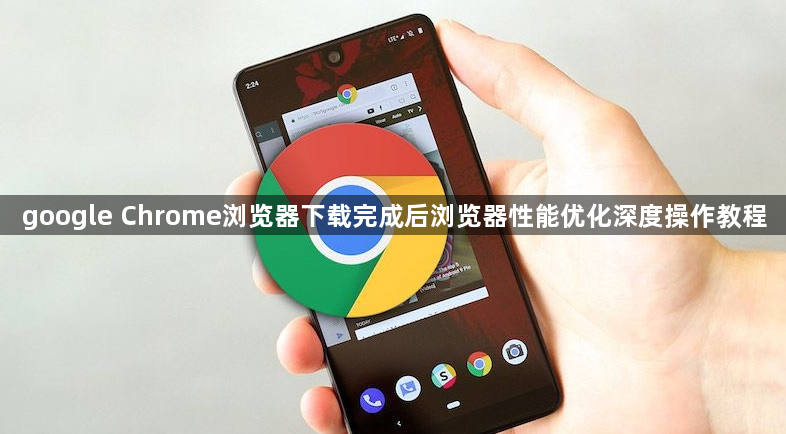 google Chrome浏览器下载完成后浏览器性能优化深度操作教程1
