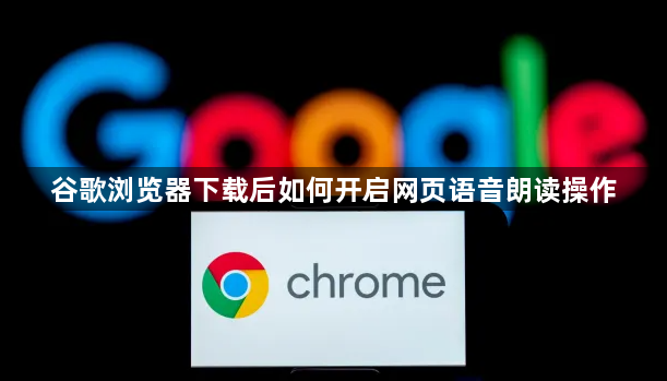 谷歌浏览器下载后如何开启网页语音朗读操作1