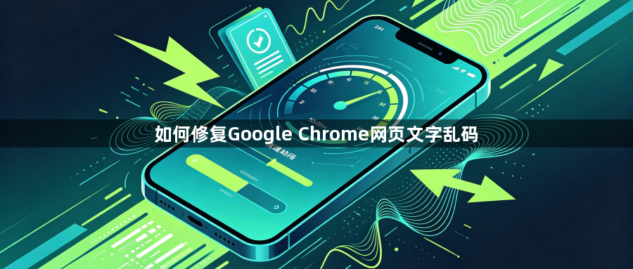 如何修复Google Chrome网页文字乱码1