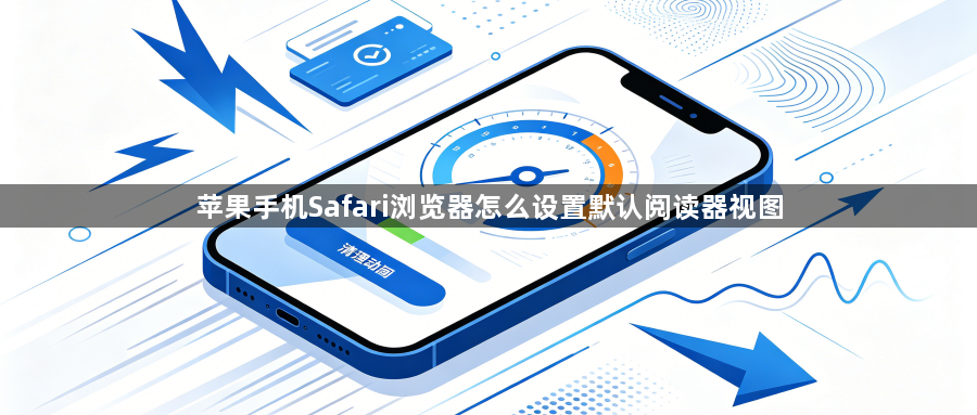 苹果手机Safari浏览器怎么设置默认阅读器视图1