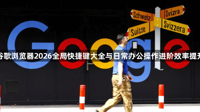 谷歌浏览器2026全局快捷键大全与日常办公操作进阶效率提升1
