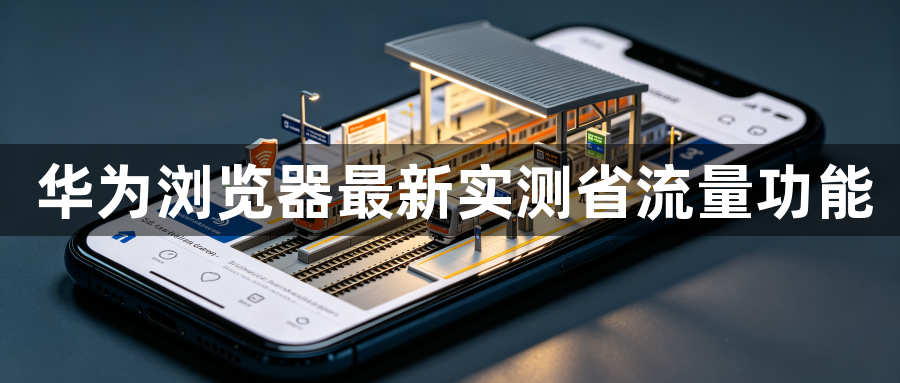 华为浏览器最新实测省流量功能1