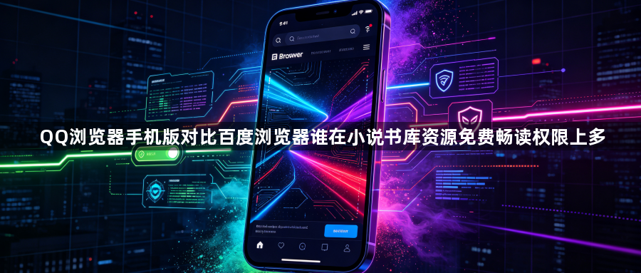QQ浏览器手机版对比百度浏览器谁在小说书库资源免费畅读权限上多1