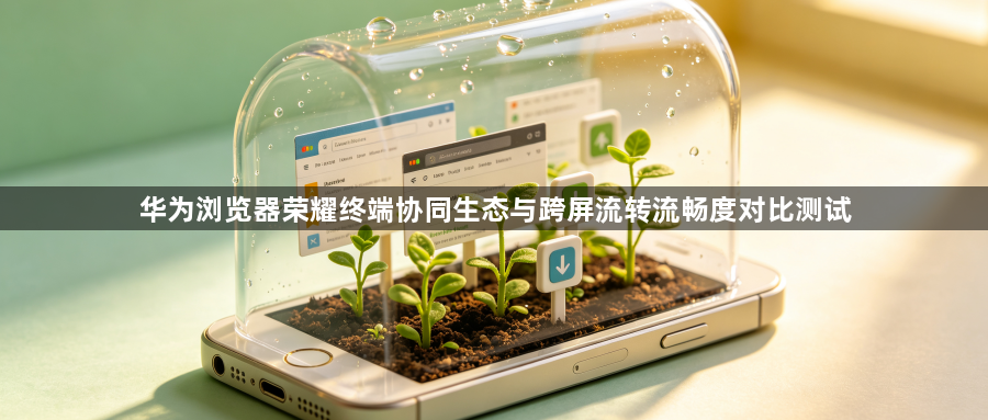 华为浏览器荣耀终端协同生态与跨屏流转流畅度对比测试1