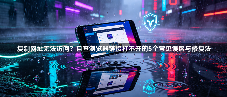 复制网址无法访问？自查浏览器链接打不开的5个常见误区与修复法1