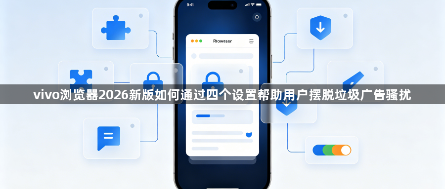vivo浏览器2026新版如何通过四个设置帮助用户摆脱垃圾广告骚扰1