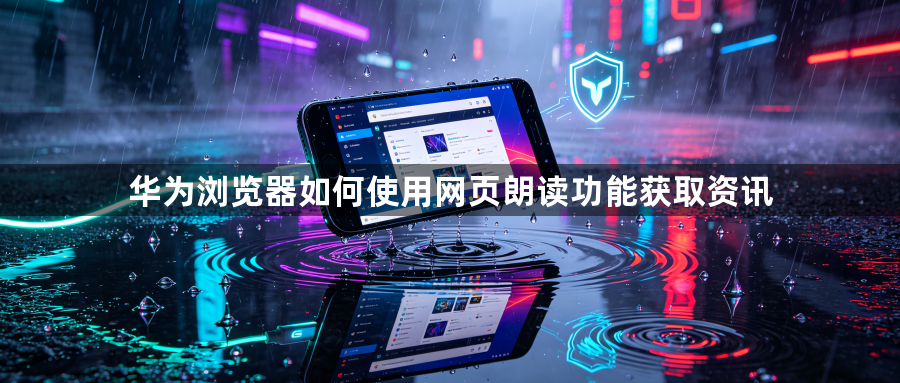 华为浏览器如何使用网页朗读功能获取资讯1