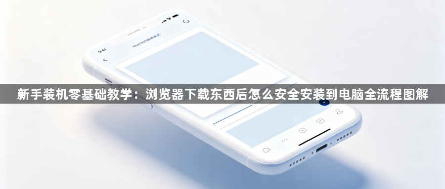 新手装机零基础教学：浏览器下载东西后怎么安全安装到电脑全流程图解1