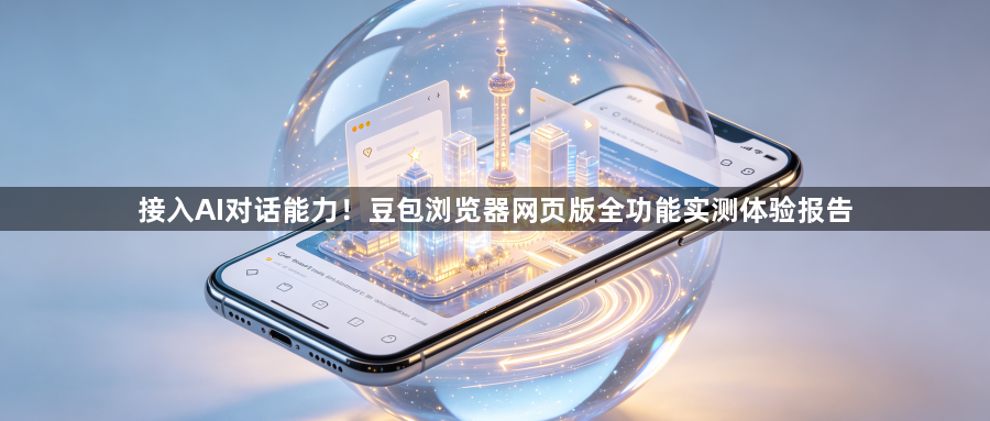 接入AI对话能力！豆包浏览器网页版全功能实测体验报告1