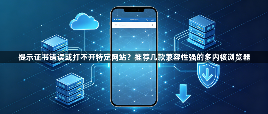 提示证书错误或打不开特定网站？推荐几款兼容性强的多内核浏览器1