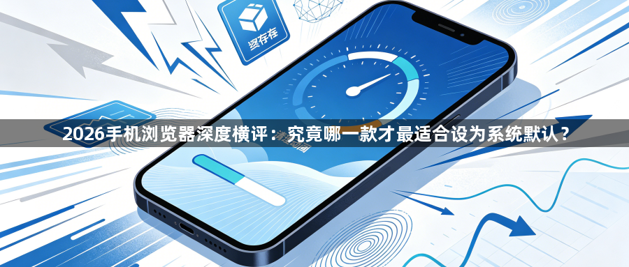 2026手机浏览器深度横评：究竟哪一款才最适合设为系统默认？1