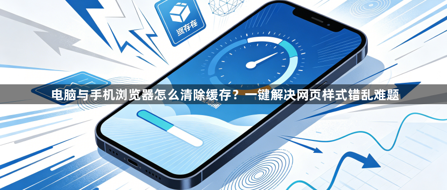 电脑与手机浏览器怎么清除缓存？一键解决网页样式错乱难题1