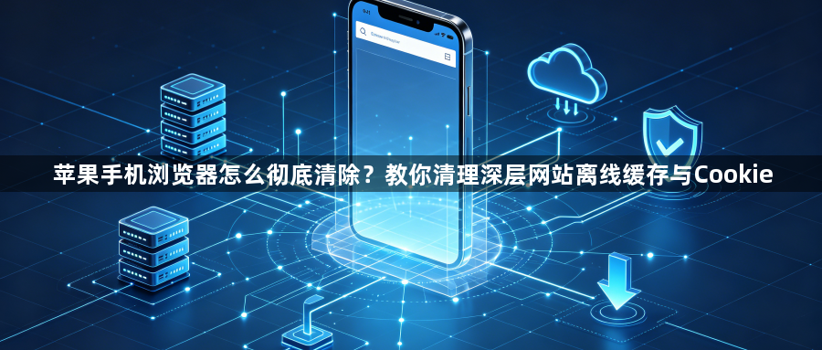 苹果手机浏览器怎么彻底清除？教你清理深层网站离线缓存与Cookie1