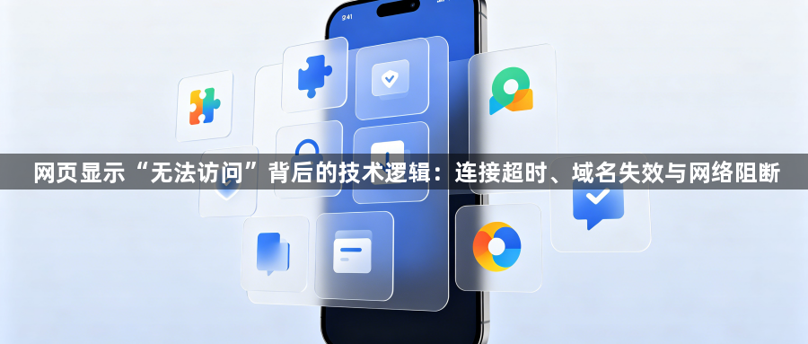 网页显示“无法访问”背后的技术逻辑：连接超时、域名失效与网络阻断1