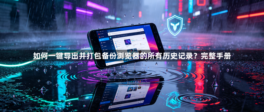 如何一键导出并打包备份浏览器的所有历史记录？完整手册1