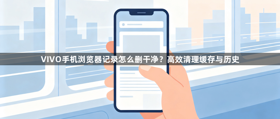 VIVO手机浏览器记录怎么删干净？高效清理缓存与历史1