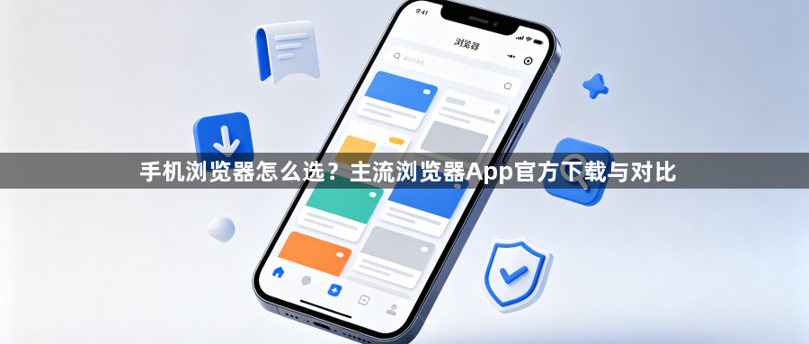 手机浏览器怎么选？主流浏览器App官方下载与对比1