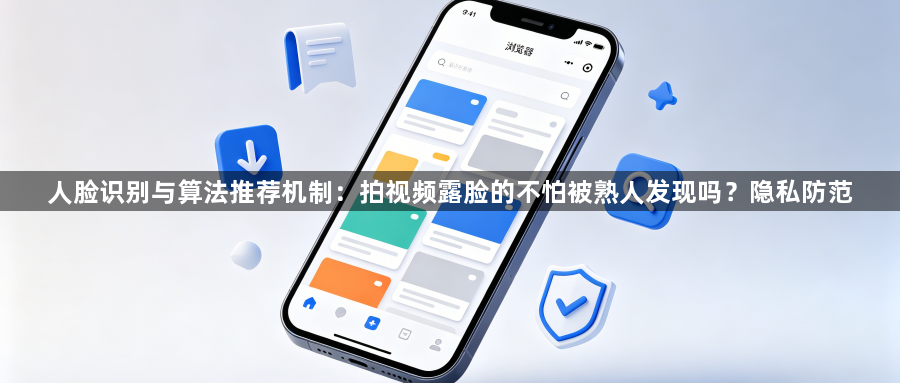人脸识别与算法推荐机制：拍视频露脸的不怕被熟人发现吗？隐私防范1