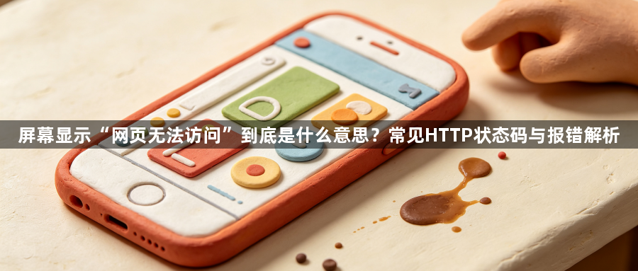 屏幕显示“网页无法访问”到底是什么意思？常见HTTP状态码与报错解析1