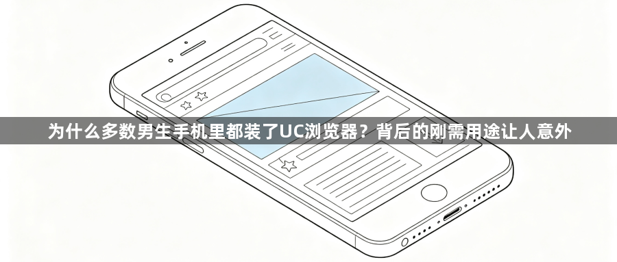 为什么多数男生手机里都装了UC浏览器？背后的刚需用途让人意外1