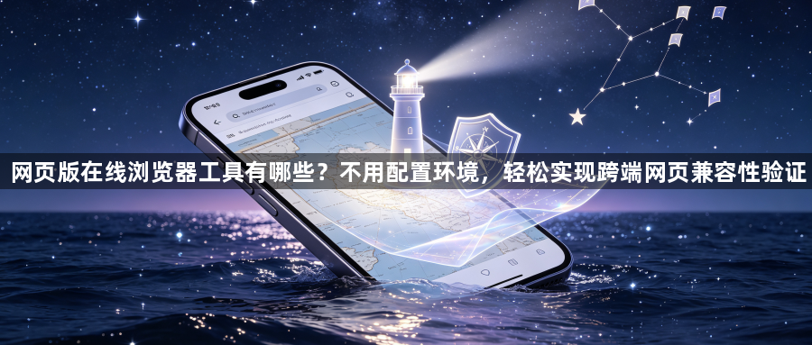 网页版在线浏览器工具有哪些？不用配置环境，轻松实现跨端网页兼容性验证1